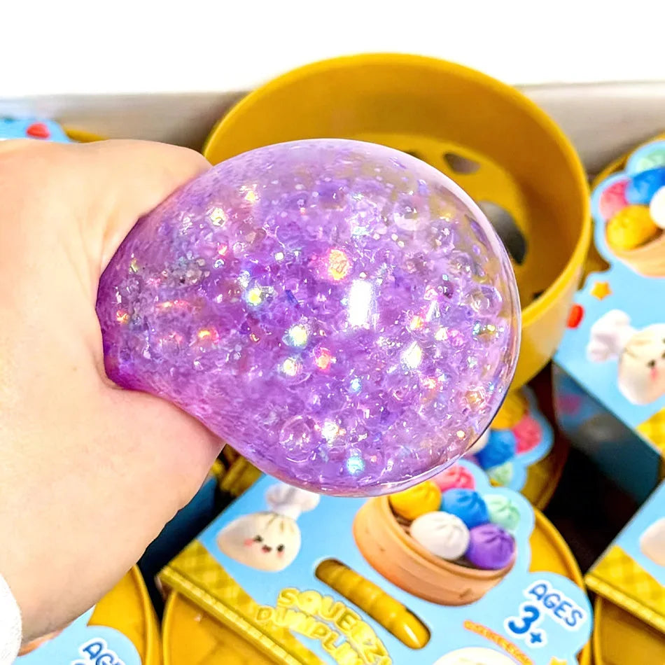 Dumpling Squishy | Stress Relief | Fidget Toy