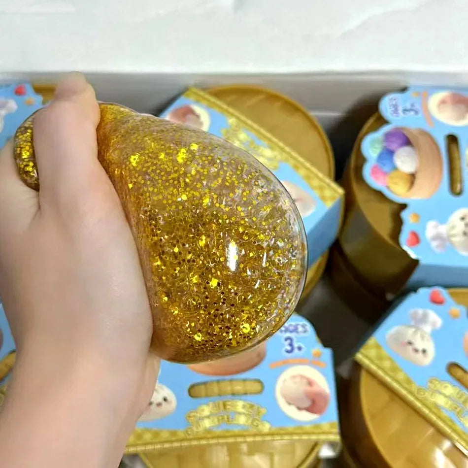 Dumpling Squishy | Stress Relief | Fidget Toy