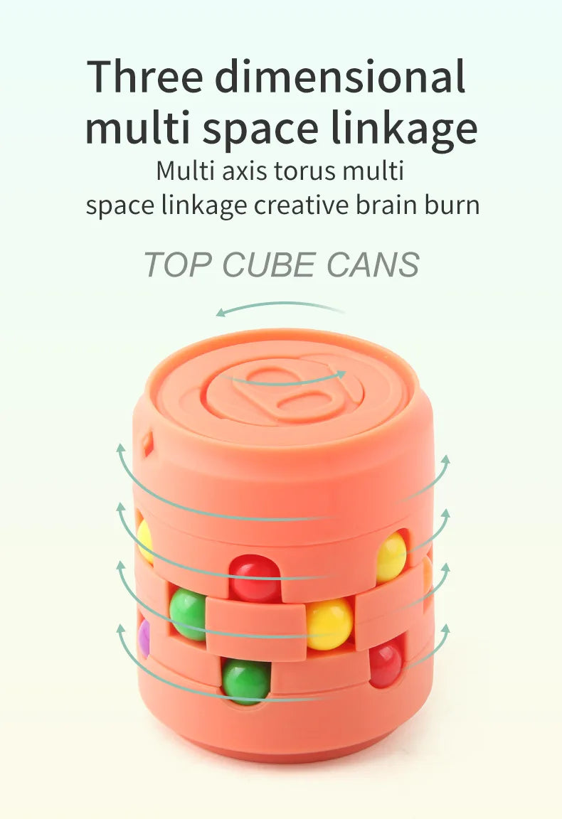 Multi Function Fidget | Colorful Beads |Relieves Stress