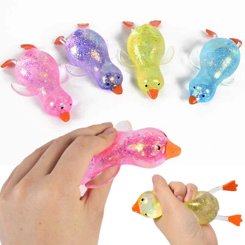 Cute Duck Squishy | Small Axolotls | Squishy Ball | Funny Fidgets | Slow Rise