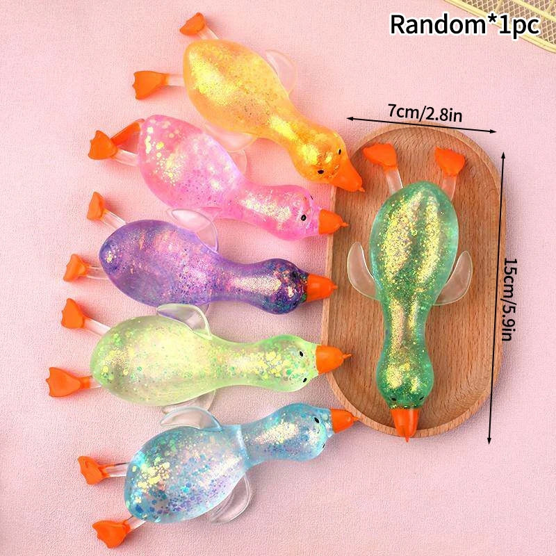 Cute Duck Squishy | Small Axolotls | Squishy Ball | Funny Fidgets | Slow Rise