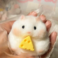 NEW Hamster Taba Squishy | Mushy Silicone | Fuzzy Cute Hamster