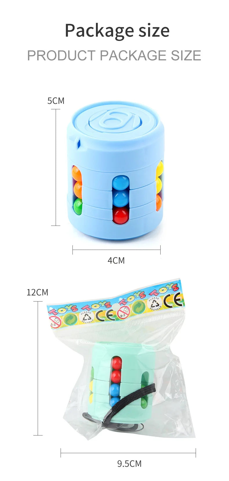 Multi Function Fidget | Colorful Beads |Relieves Stress