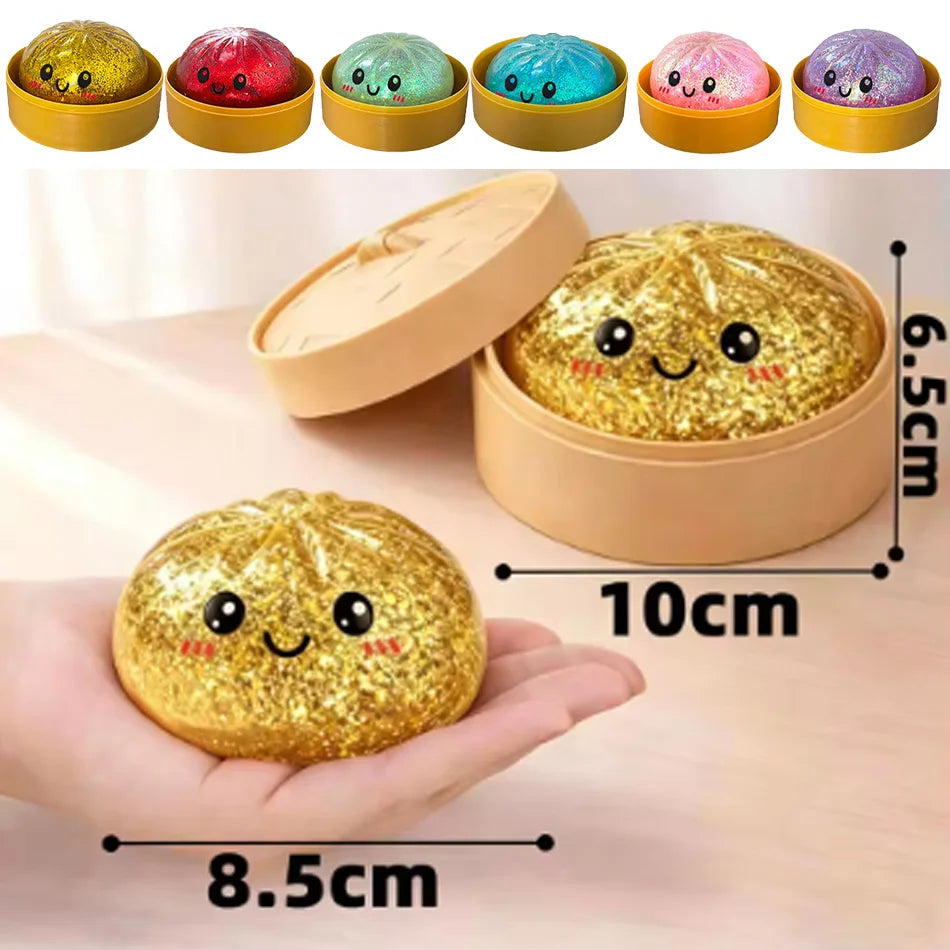 Dumpling Squishy | Stress Relief | Fidget Toy