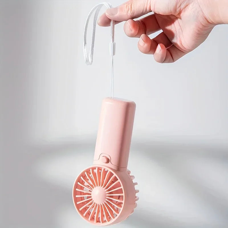 Cute Mini Fan | Portable & Handheld Lightweight | Low Noise