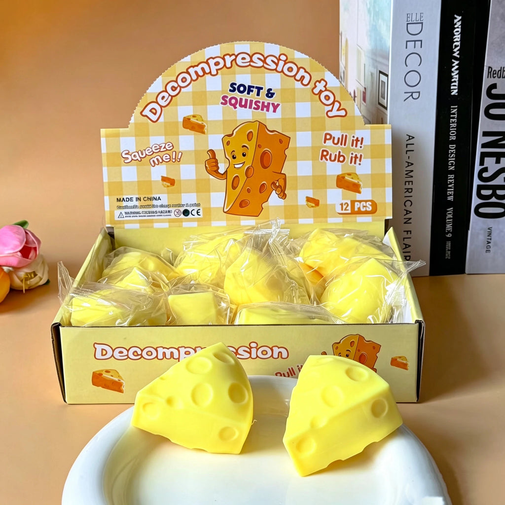 Cheese Slice Squishy | Fidgets Toy | Super Soft Cheese