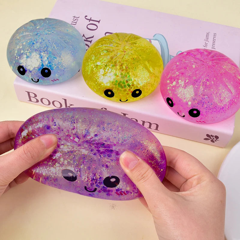 2026 Viral Giant Dumpling Squishy Slow Rising Simulation Bun Stress Relief Random Color Blind Box Funny Gag Gift For Kids Adults