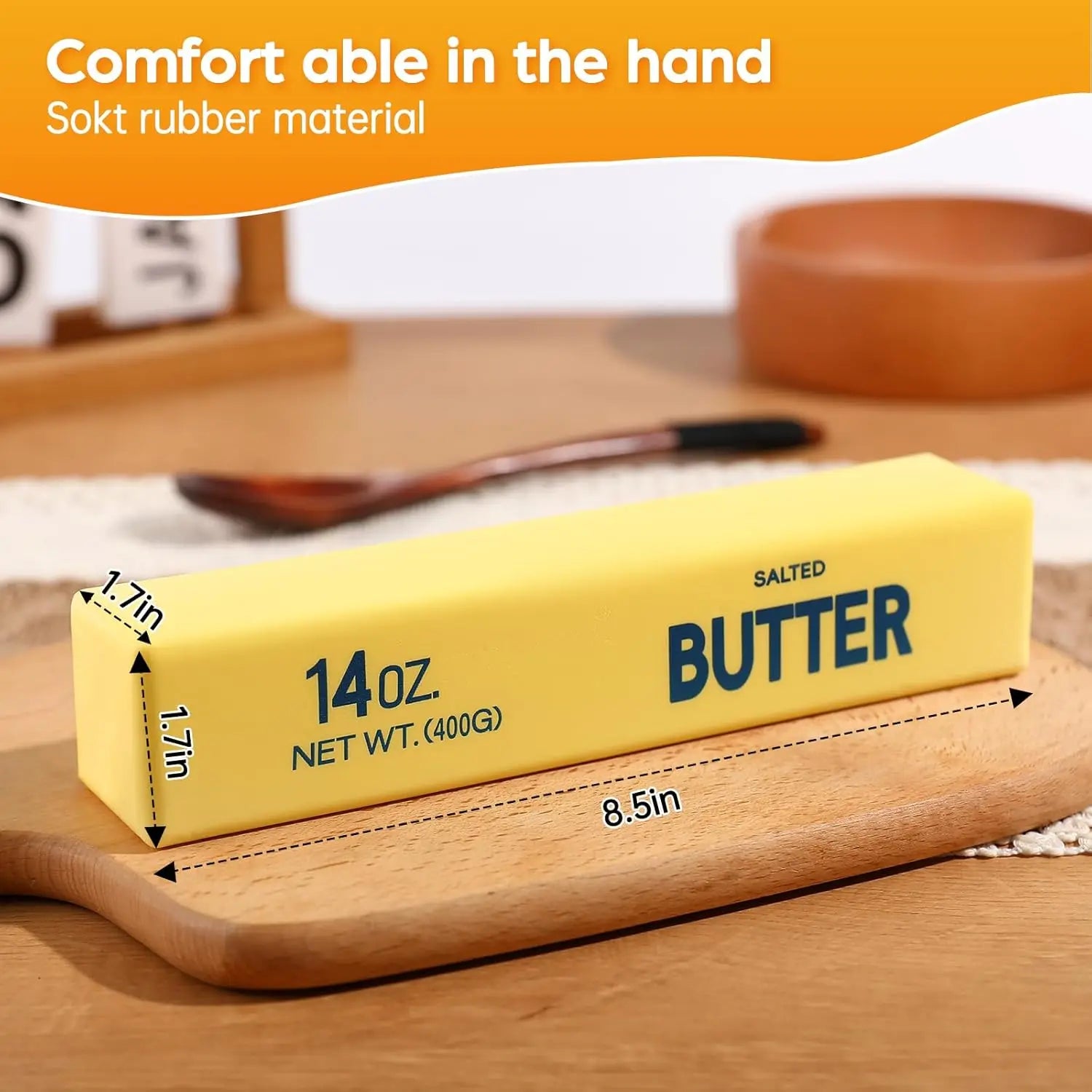 Large Butter | Slow Rising | Soft Foam