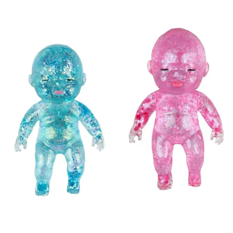 Baby Squeeze Toy Squishy Baby Slow Stress Ball Rebound Decompression Toy For Adult Kid Relieve Stress