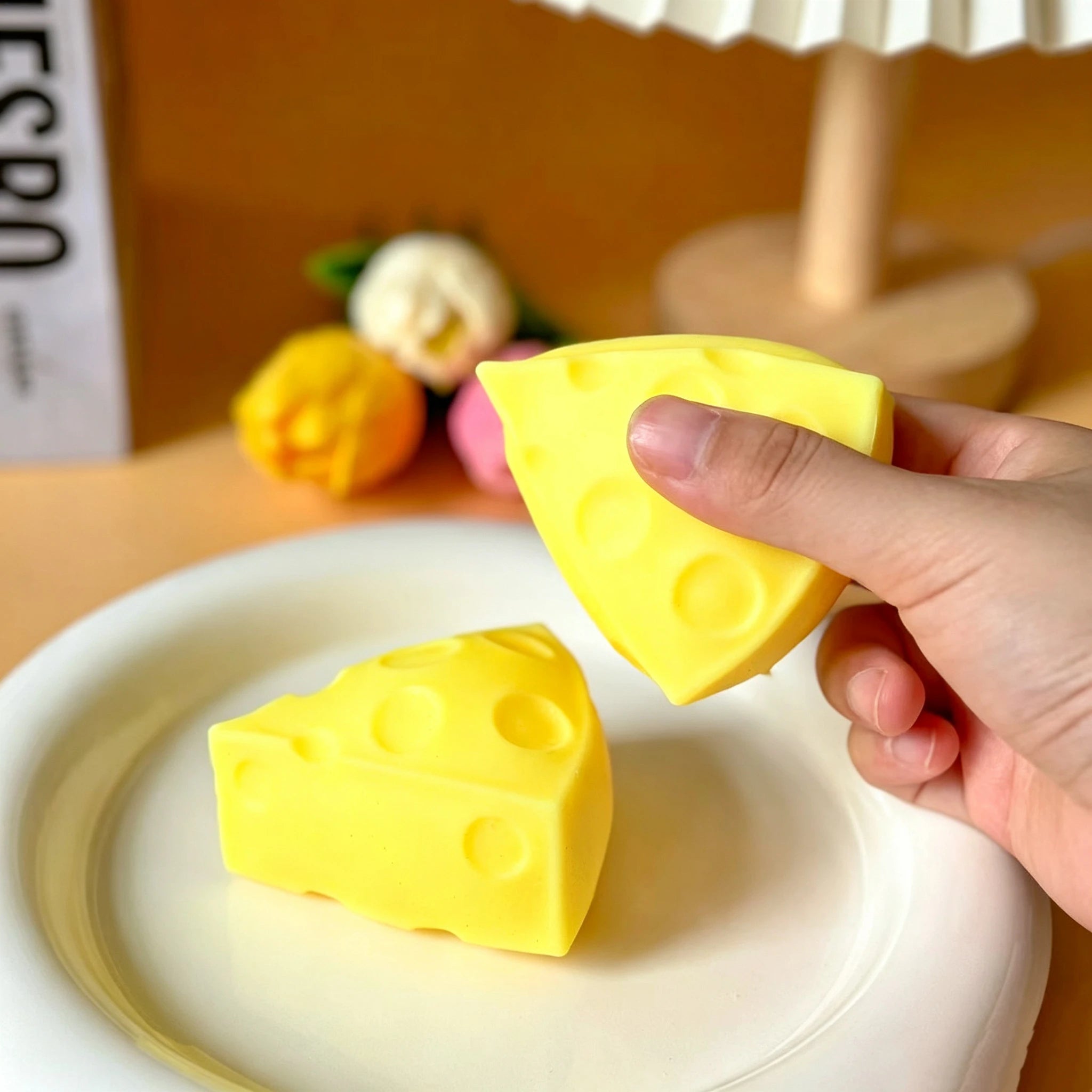 Cheese Slice Squishy | Fidgets Toy | Super Soft Cheese