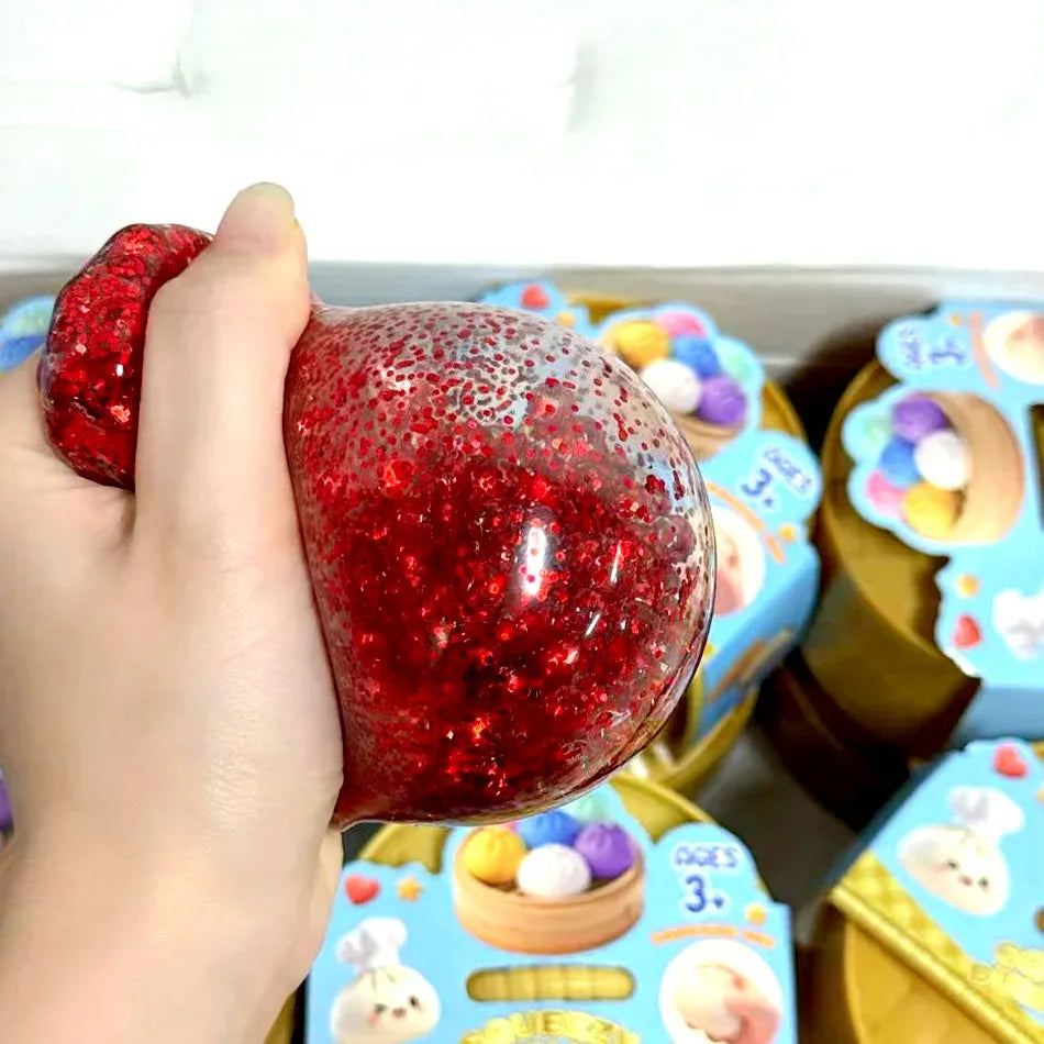 Dumpling Squishy | Stress Relief | Fidget Toy