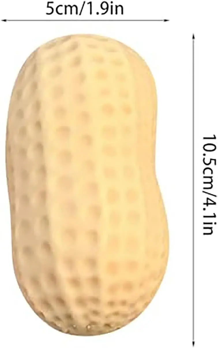 Realistic Peanut Squishy: Crunchy Squeeze Ball, Solid Maltose Texture Fidget, Aesthetic Office Desk Decor, New Arrival