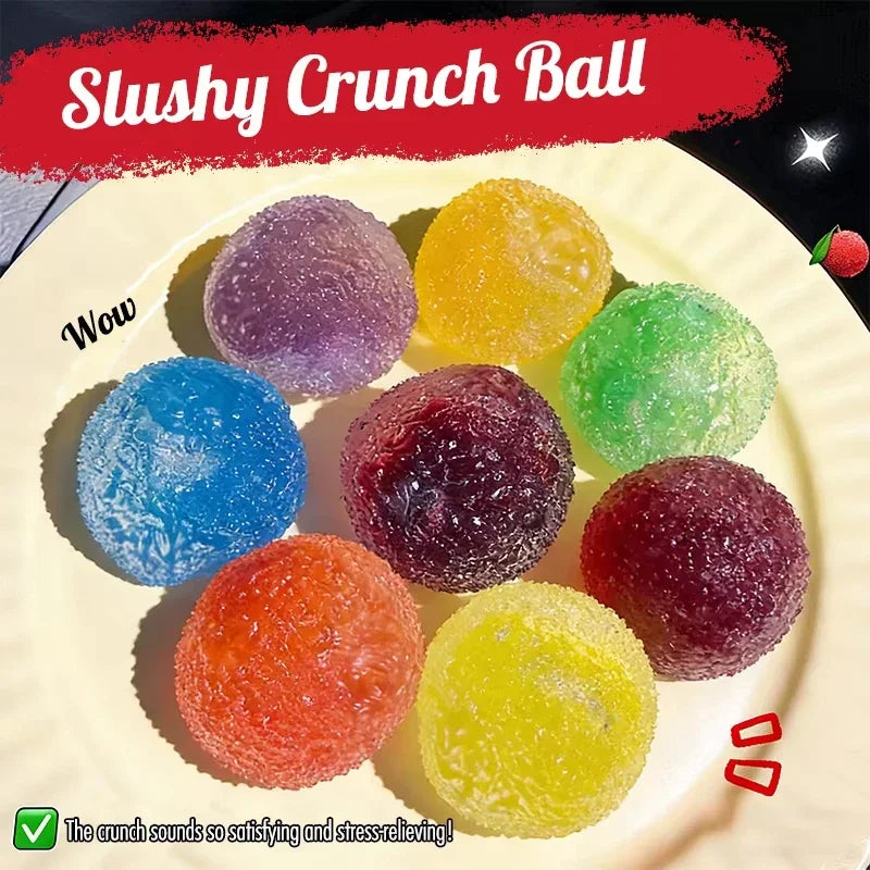Squishy Ice Ball | Maltose Filling | Slow Rise