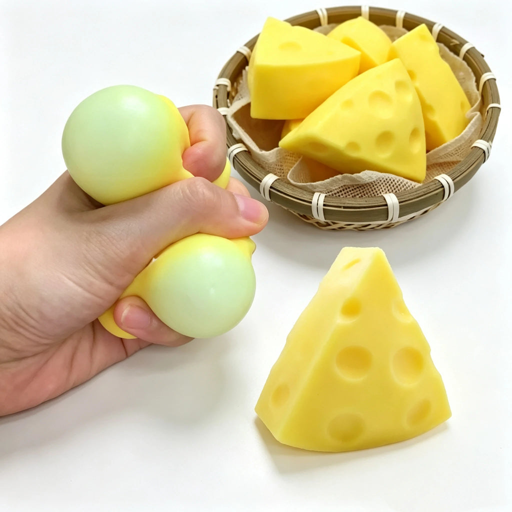 Cheese Slice Squishy | Fidgets Toy | Super Soft Cheese