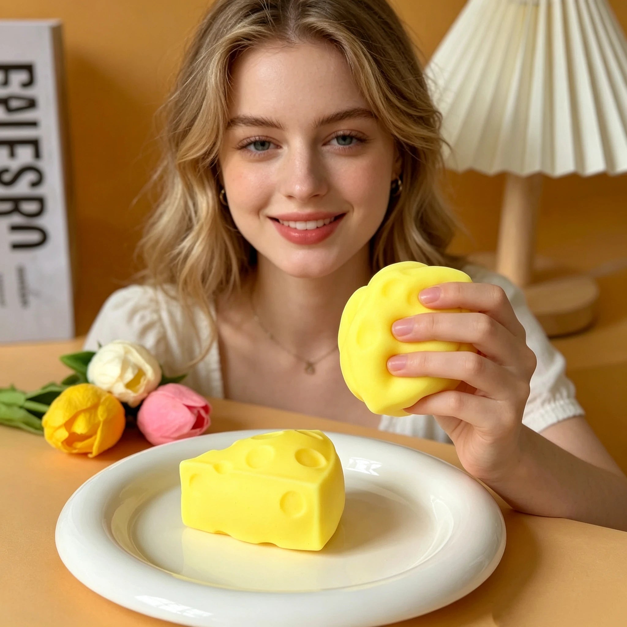 Cheese Slice Squishy | Fidgets Toy | Super Soft Cheese