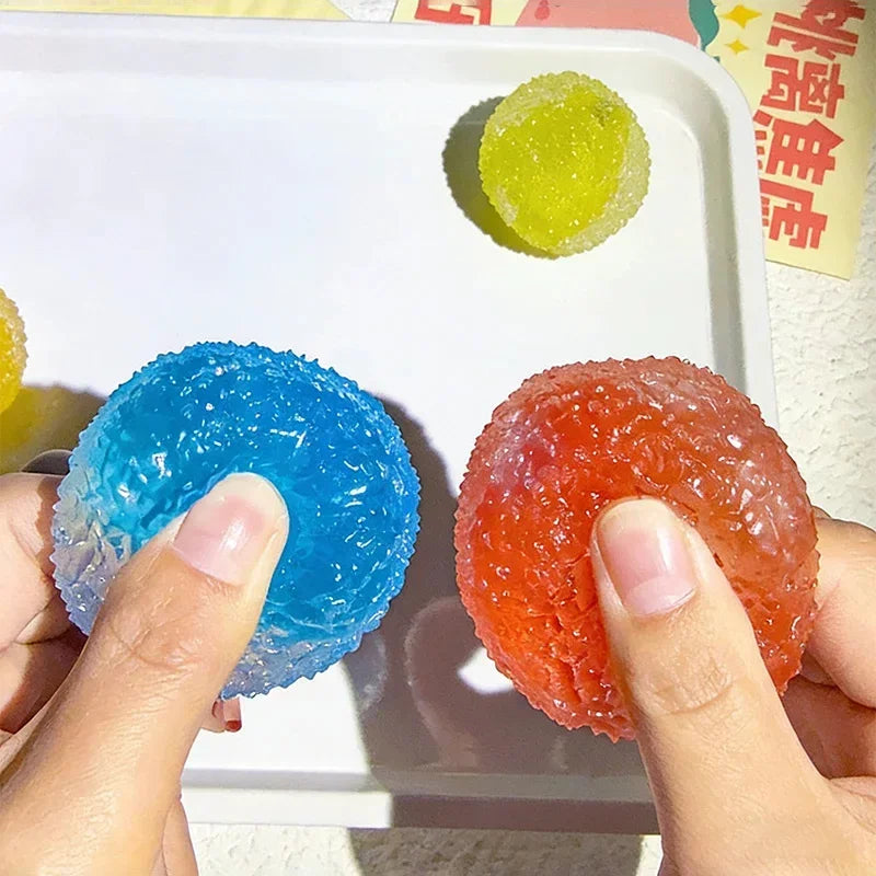 Squishy Ice Ball | Maltose Filling | Slow Rise