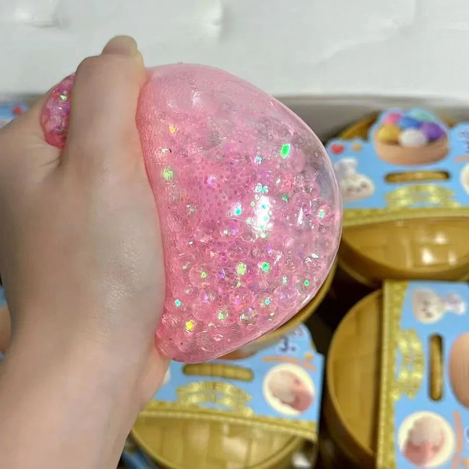 Dumpling Squishy | Stress Relief | Fidget Toy