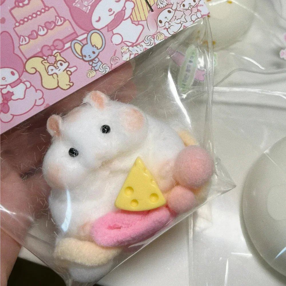 NEW Hamster Taba Squishy | Mushy Silicone | Fuzzy Cute Hamster