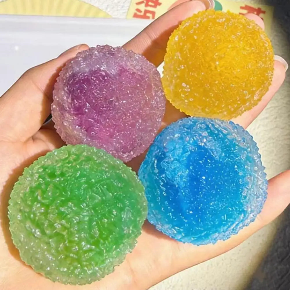 Squishy Ice Ball | Maltose Filling | Slow Rise