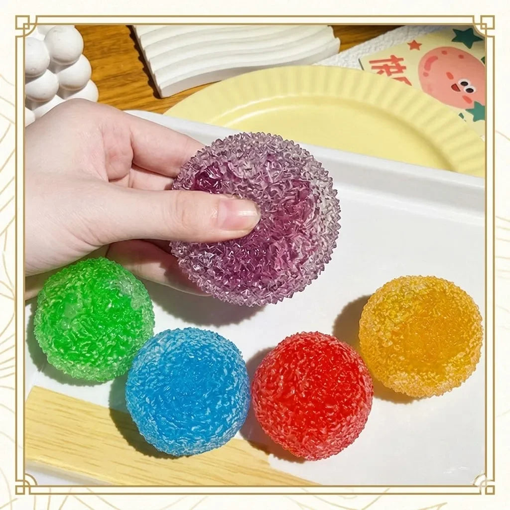 Squishy Ice Ball | Maltose Filling | Slow Rise