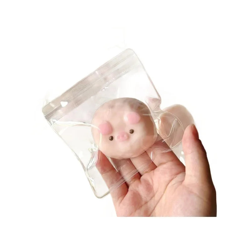 Cute Pig Squishy | Sensory Fidget Toy | Sticky | Slow Rising