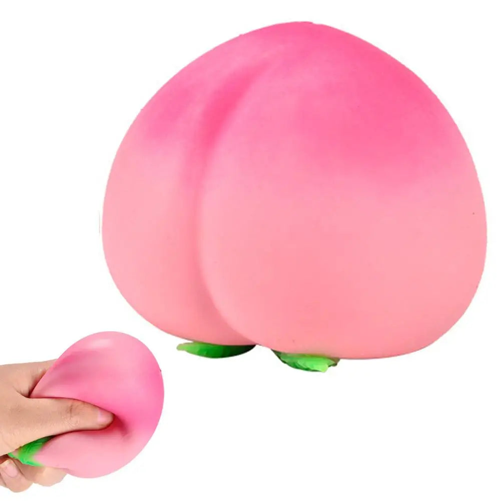 Jumbo Peach Squishy | Slow Rise