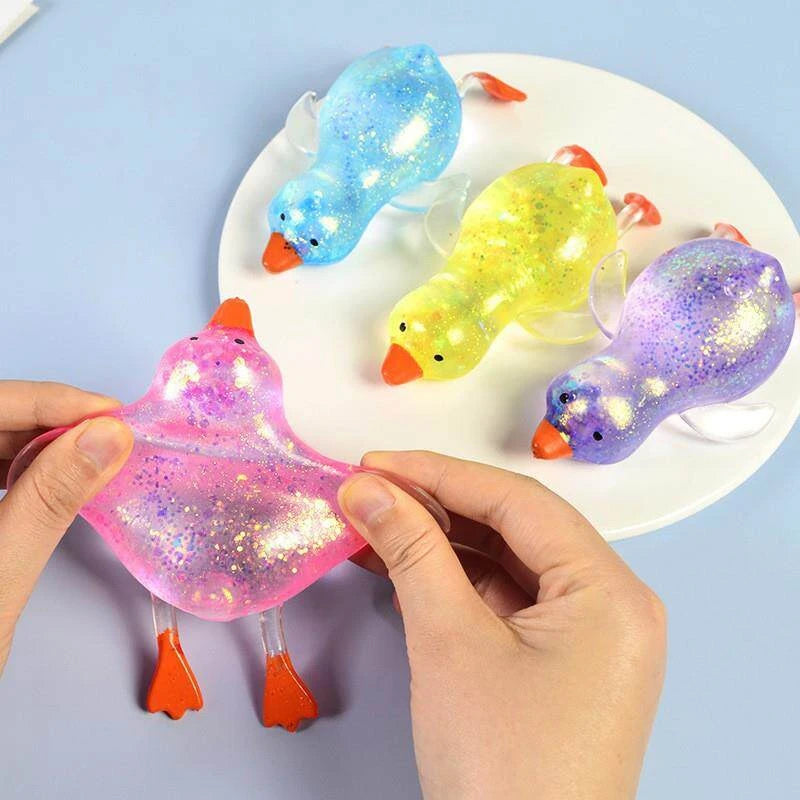 Cute Duck Squishy | Small Axolotls | Squishy Ball | Funny Fidgets | Slow Rise