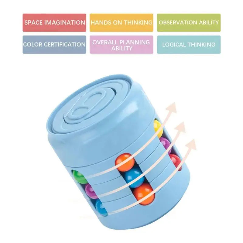 Multi Function Fidget | Colorful Beads |Relieves Stress