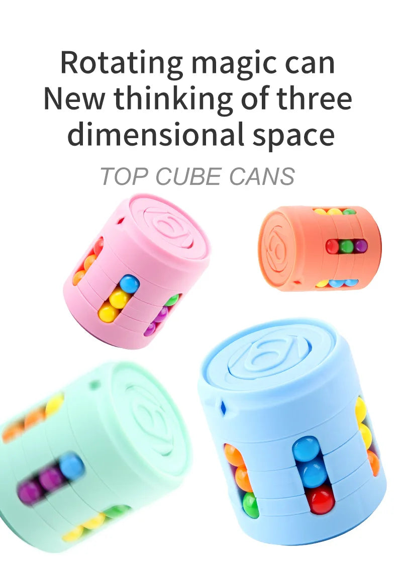 Multi Function Fidget | Colorful Beads |Relieves Stress