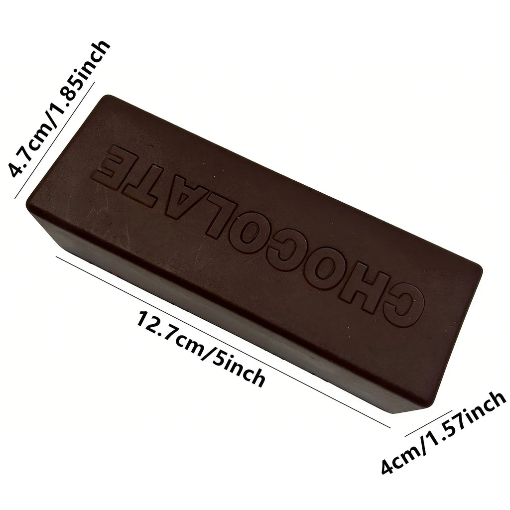 Chocolate Brick Squishy Toys, Super Soft Slow Rising Squishy Toy, Realistic Food Squishies for Adults, Kawaii Sticky Stress Reli