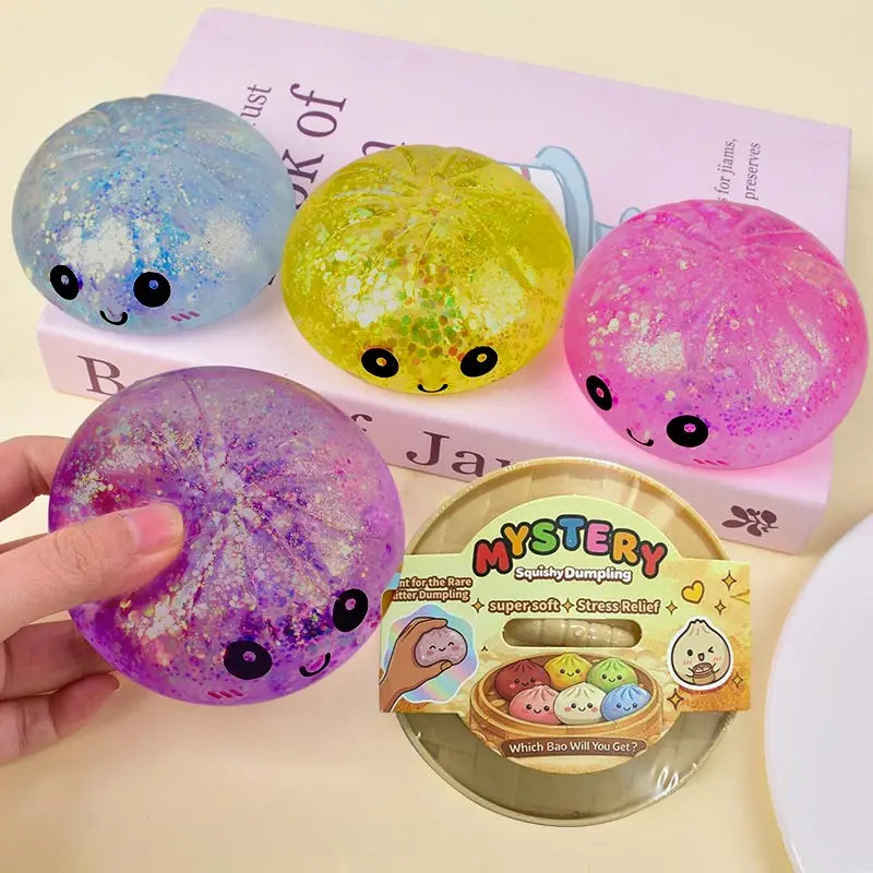 2026 Viral Giant Dumpling Squishy Slow Rising Simulation Bun Stress Relief Random Color Blind Box Funny Gag Gift For Kids Adults
